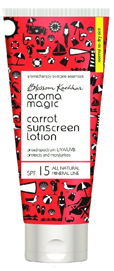 Aroma Magic Carrot Solcreme Lotion SPF 15