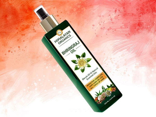 Himalaya Organics Ayurvedic Bhringraj Oil til hårvækst