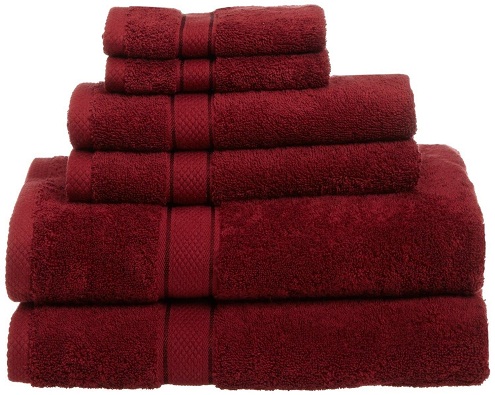 6-delt badehåndklæde