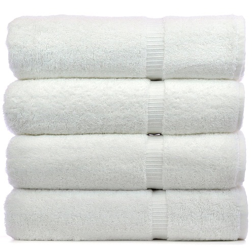 Luksus badehåndklæder i bomuld