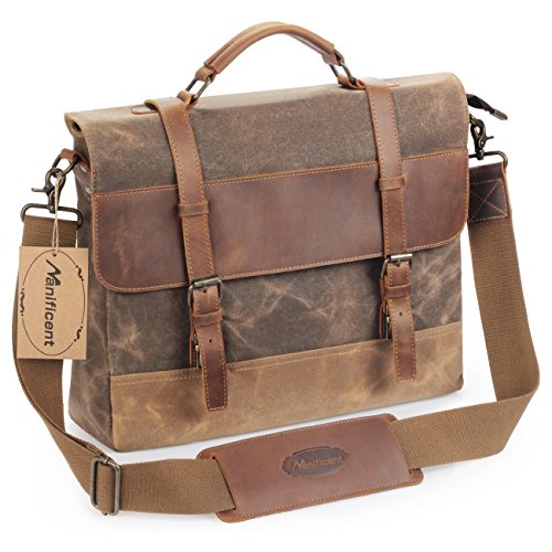 Vintage messenger taske