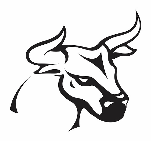 Egyszerű Bull Tattoo Design