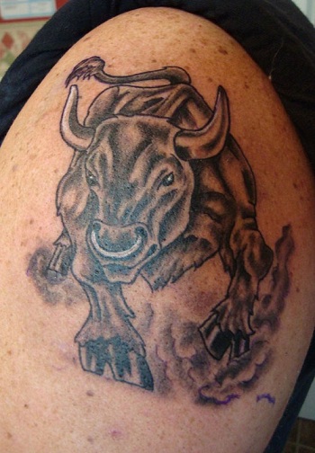 Brahma Bull Tattoo