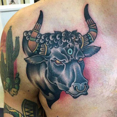 Bedste Bull Tattoo Designs
