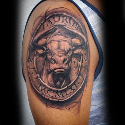 Bedste Bull Tattoo Designs