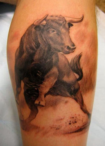 Bedste Bull Tattoo Designs