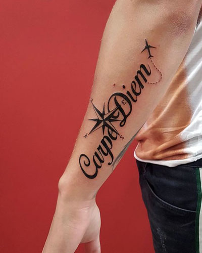 Bedste Carpe Diem Tattoo Designs 1