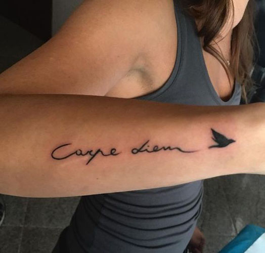 Bedste Carpe Diem Tattoo Designs 5