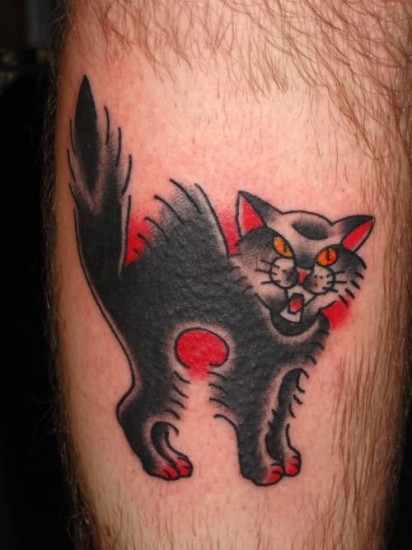 Macska tetoválás