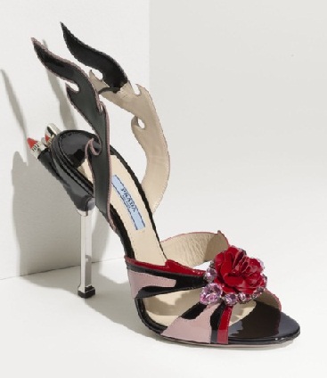 Prada Tail Designer szandál