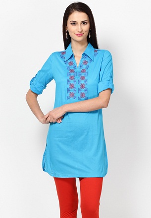 Skjortekrave Kurta