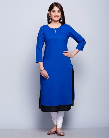 Dobbeltlags Kurta Top