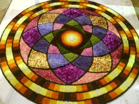 Élénk Rangoli Designs