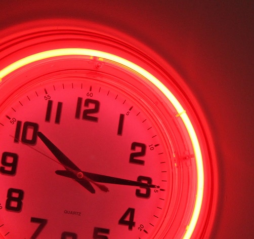 Retro neon ur