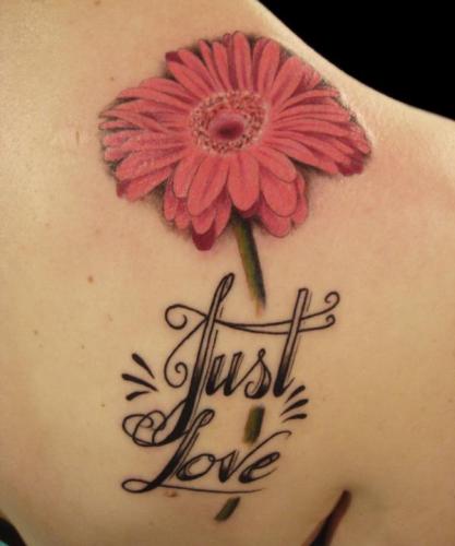 Bedste Daisy Tattoo Designs