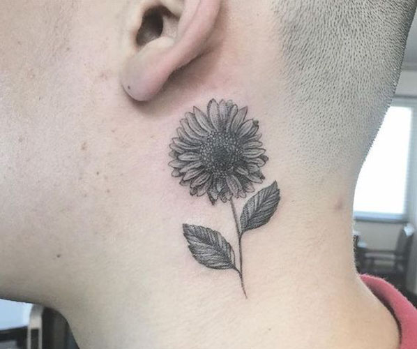 Daisy Tattoo Designs til mænd