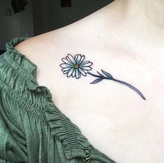 Lille Daisy Tattoo Design