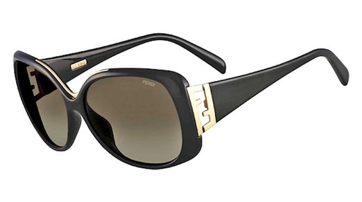 Fendi -mærket solbrille