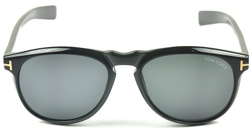 Mænds runde solbriller efter designer