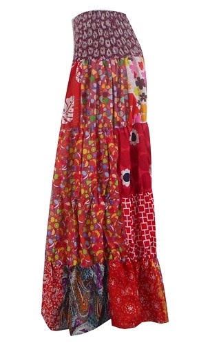 Bohemian Style sigøjnerskørt til kvinder