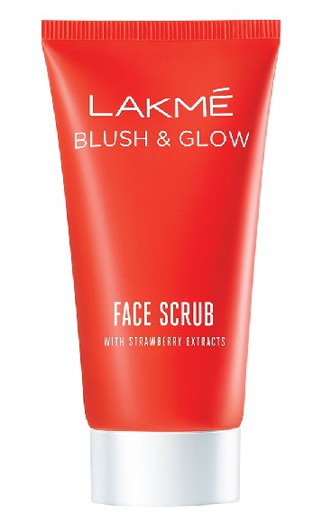 Lakmé Blush & amp; Glow Strawberry Face Scrub