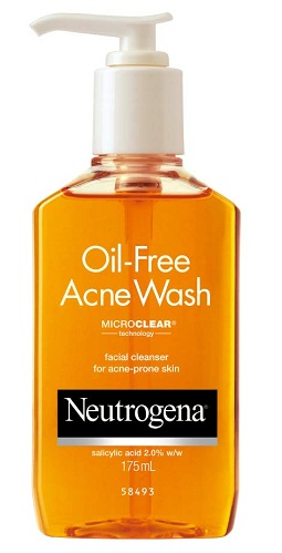 Neutrogena Oil Free Acne Wash Facial Cleanser