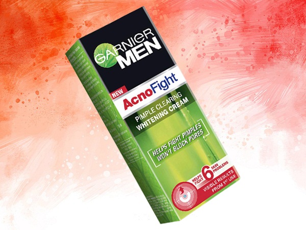 Garnier Men Acno Fight Pimple Clearing Whitening nappali krém