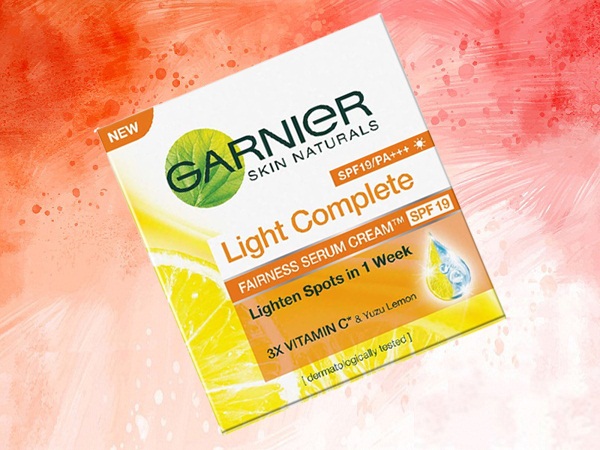 Garnier Skin Naturals Light Complete Serum Cream SPF 19