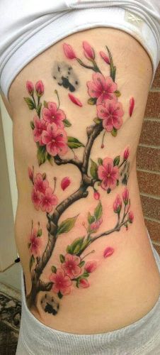 Blomster Flower Tattoo Design