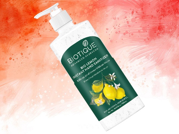 Biotique Bio Lemon Azonnali kézfertőtlenítő