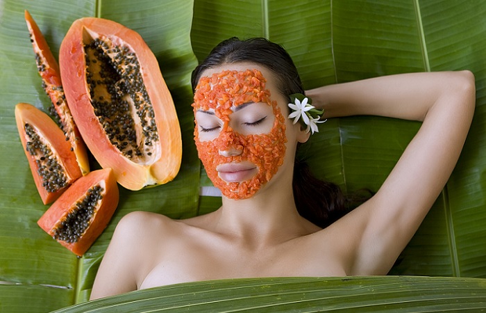 Papaya og honning til tør hud