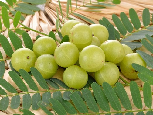 Neem, őrölt rizs és egres arcpakolás