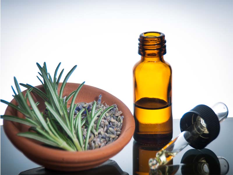 Lavendel og mandelolie ansigtspakke