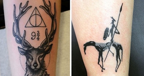Tematiske inspirerende tatoveringsdesigner