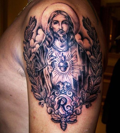 Jesus tatovering til mænd