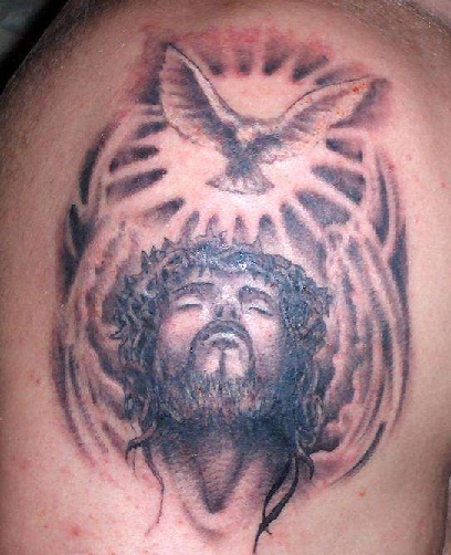 13. a legjobb Jézus-tetoválás-tervek-képekkel