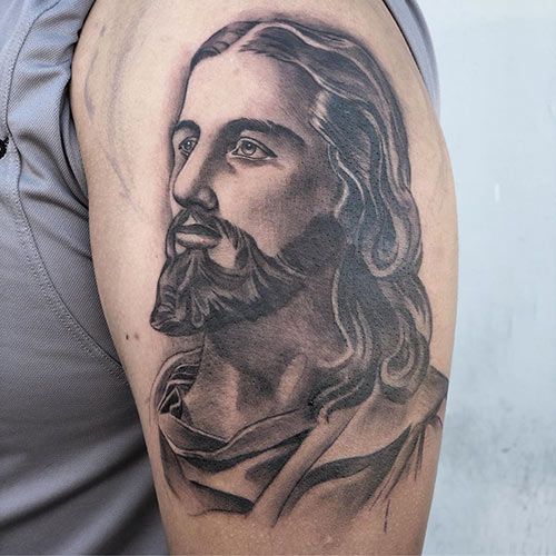 A legjobb Jézus tetoválásminták 1