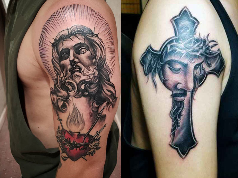A legjobb Jézus tetoválás minták a legjobb képekkel