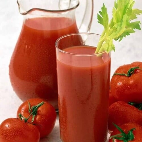 tomatjuice til graviditet