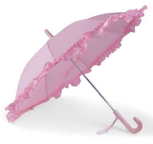 Rózsaszín esernyő lányoknak