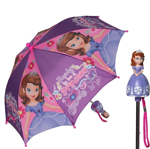 Smuk prinsesse paraply til børn