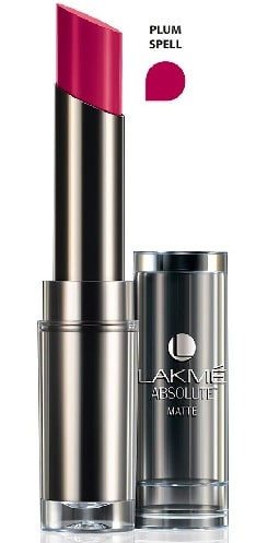 Lakme Absolute Matte Lipstick Plum Spell
