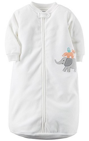 One Piece Zoo Animal Micro Fleece sovepose