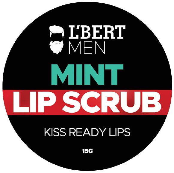 L'BERT Mint Lip Scrub