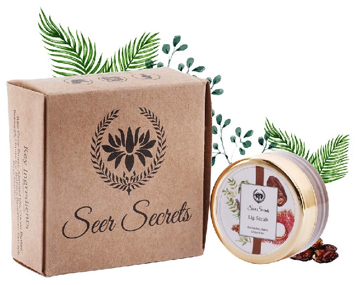 Seer Secrets Rambutan, Datoer & amp; Lakrids Lip Scrub