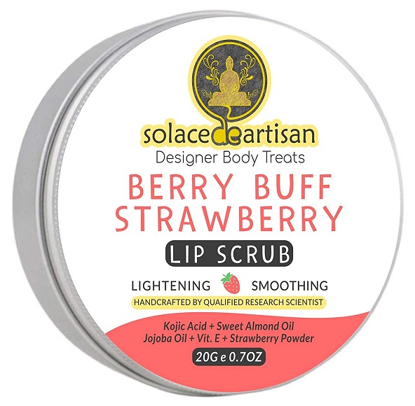SolaceDeArtisan Berry Buff Strawberry Lip Scrub