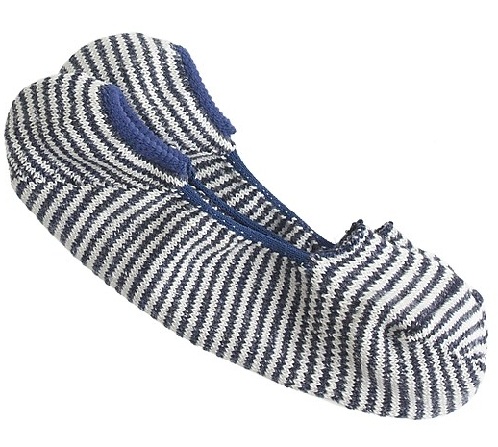 Csíkos Loafer zokni