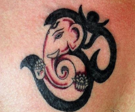 Om Ganesh Tattoo Designs