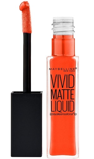 Maybelline Color Sensational Vivid Matt narancssárga megszállottságban