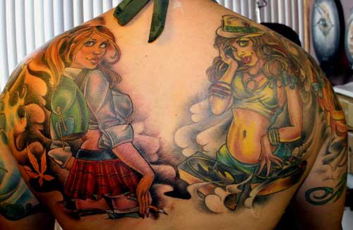 Gyönyörű lányos tetoválások a Miami Ink -től